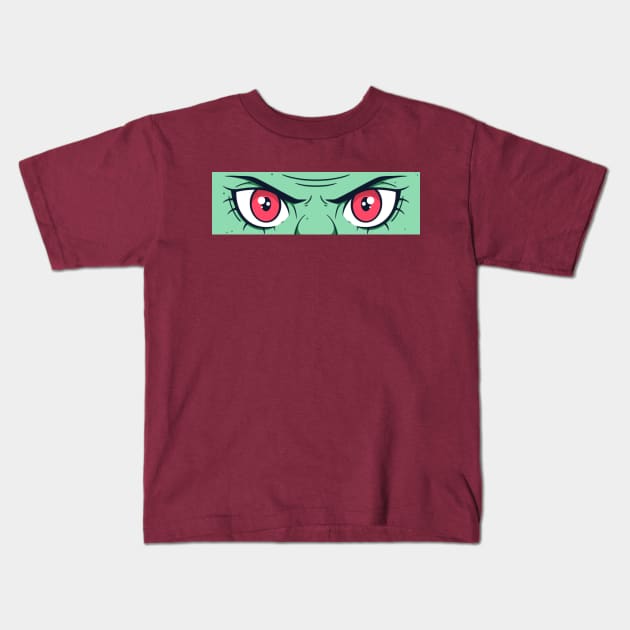 Squidwardo Kids T-Shirt by ghoulshack